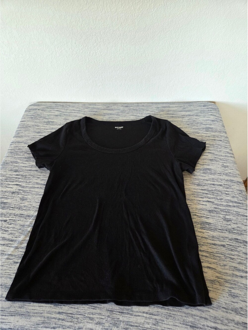 Old Navy Women's Black Crew Neck Short Sleeve T-Shirt XXL Tall